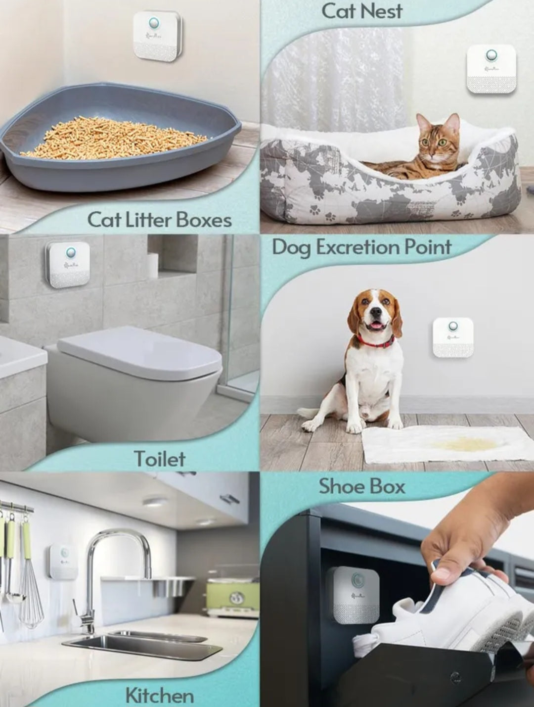 PetsFriendStore™ Smart Cat Odor Purifier For Cats Litter Box